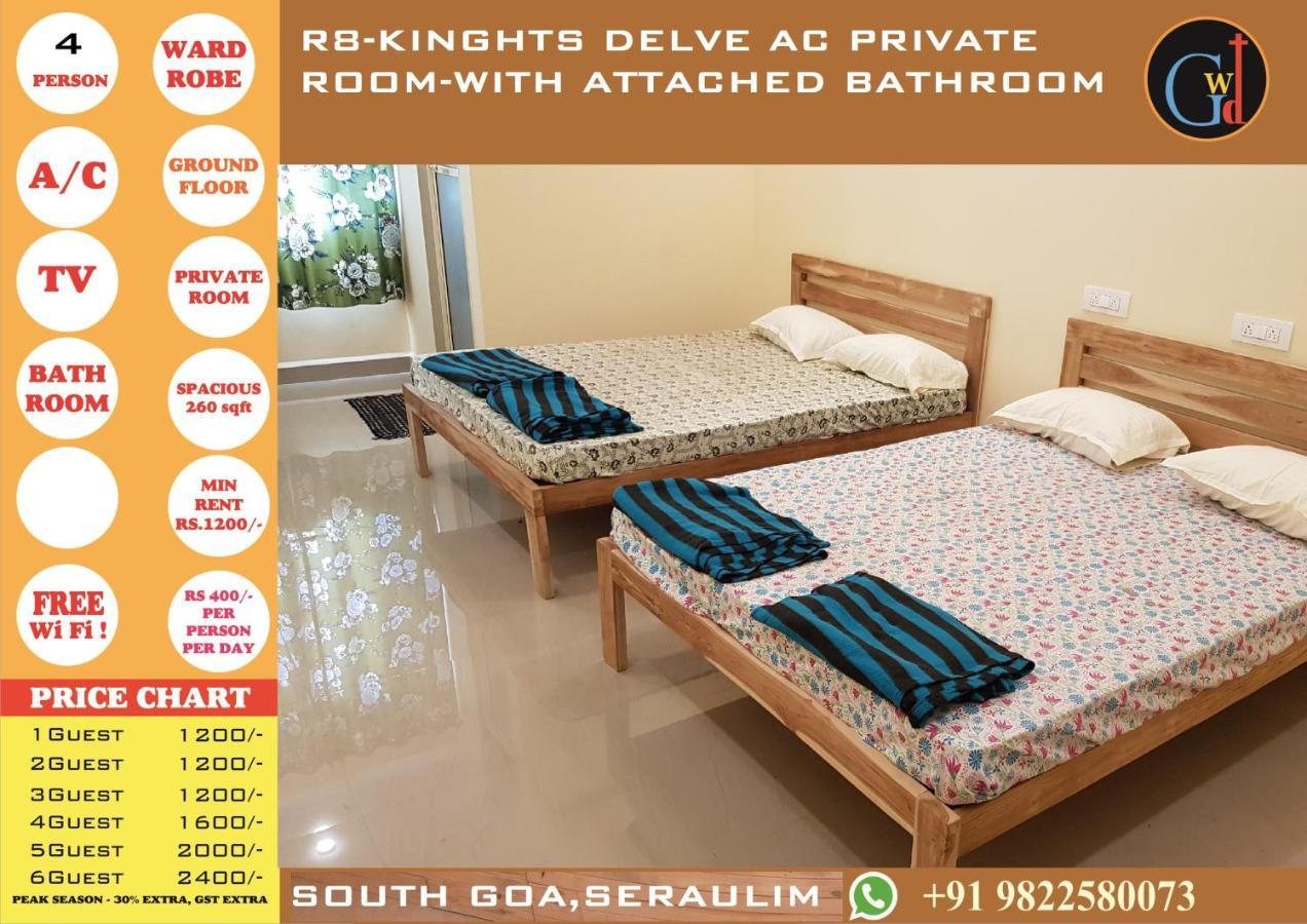 Godwill Kimo Guest House Seraulim Madgaon Eksteriør bilde